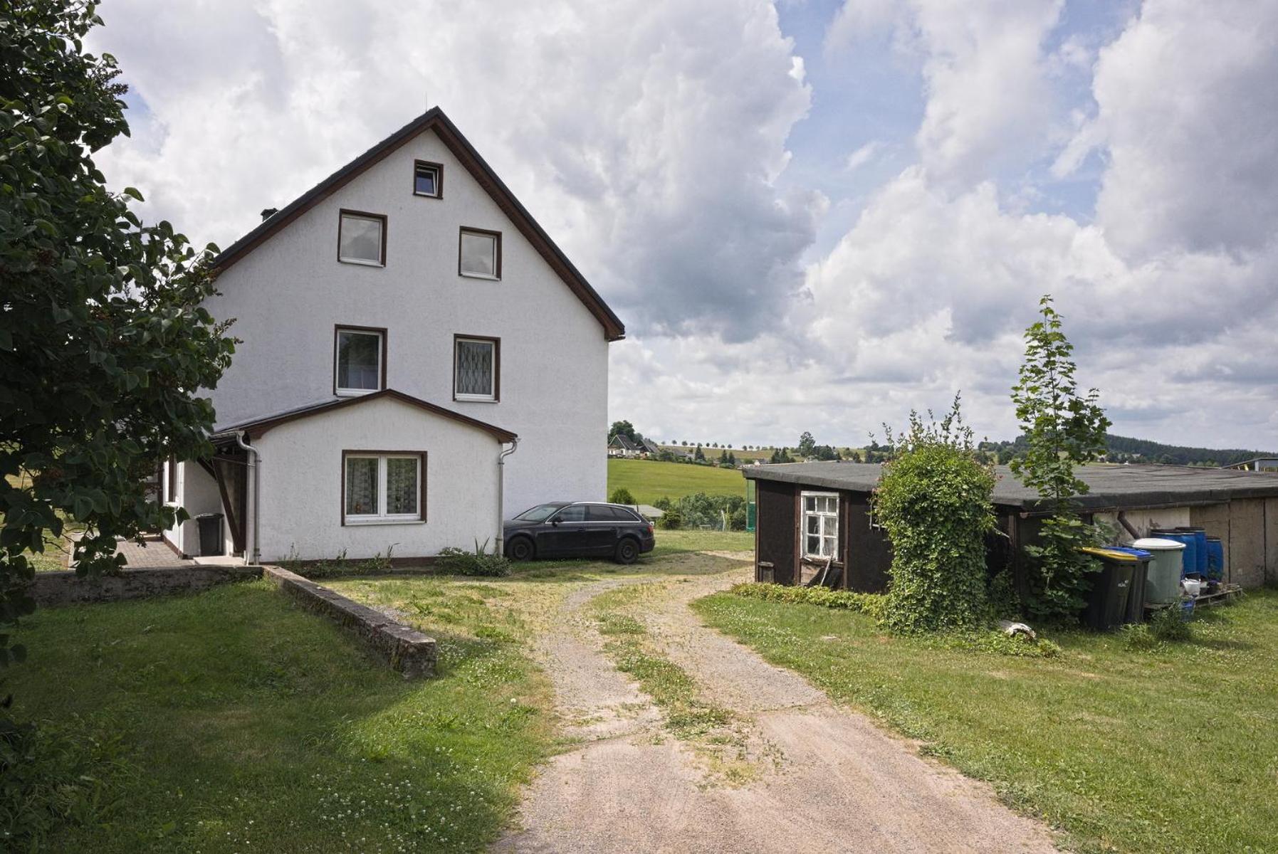 Ferienwohnung Wiesenblick In Seiffen Eksteriør billede